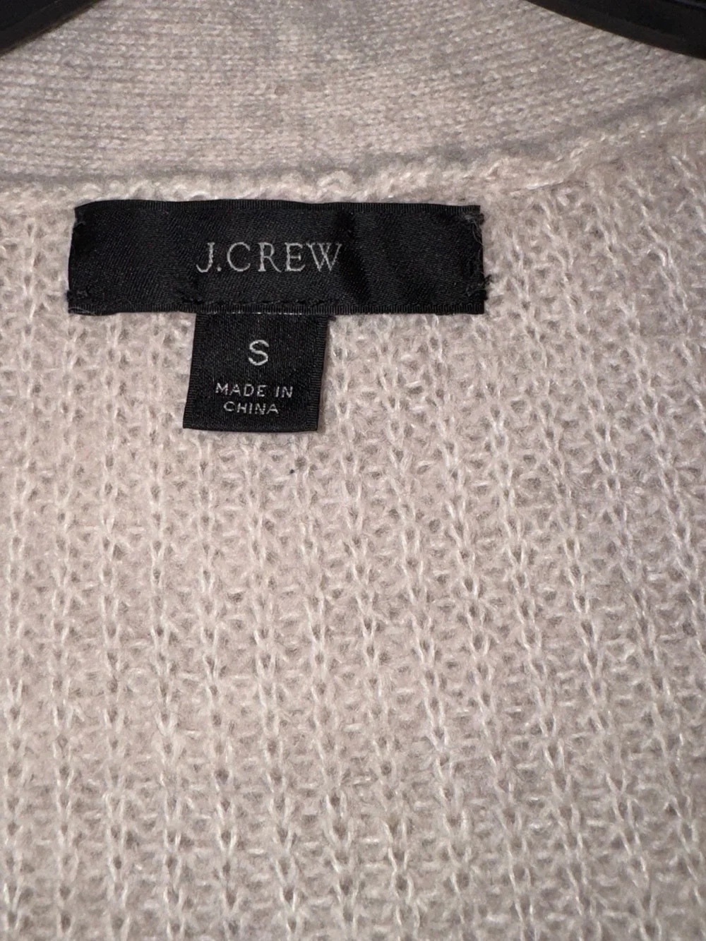 J. Crew cropped neck